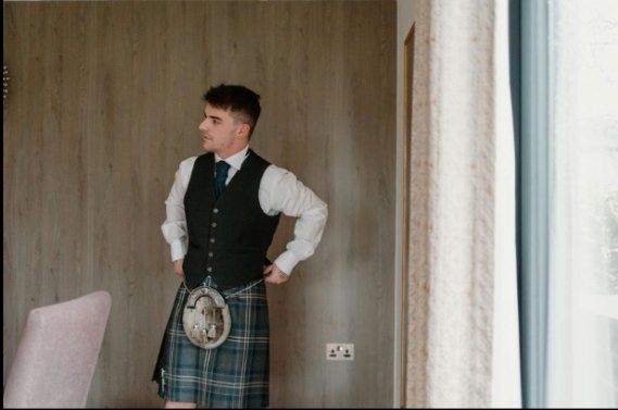 The significance of wearing a kilt in Scottish families