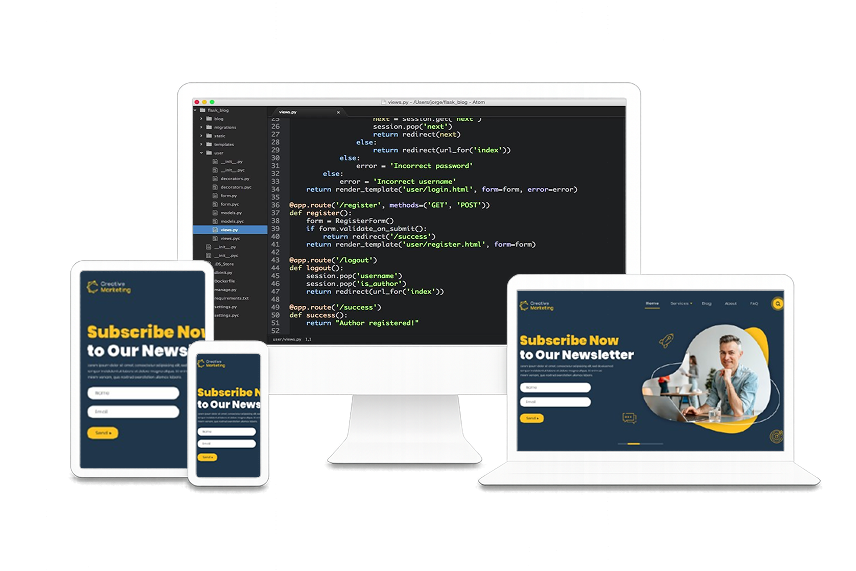 Premium Web Development Services | Web On Wings