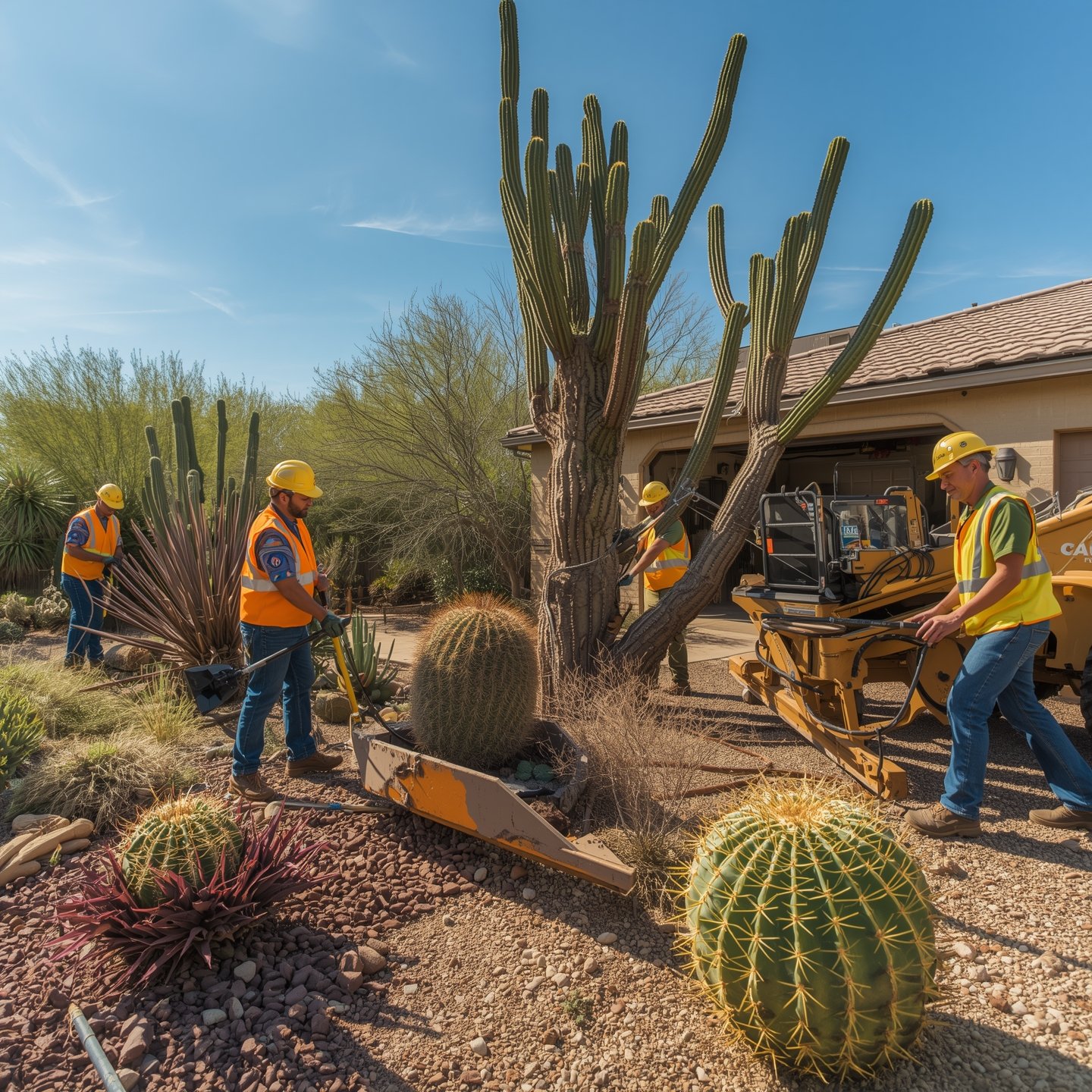Expert Cactus Removal Service for a Clean Landscape