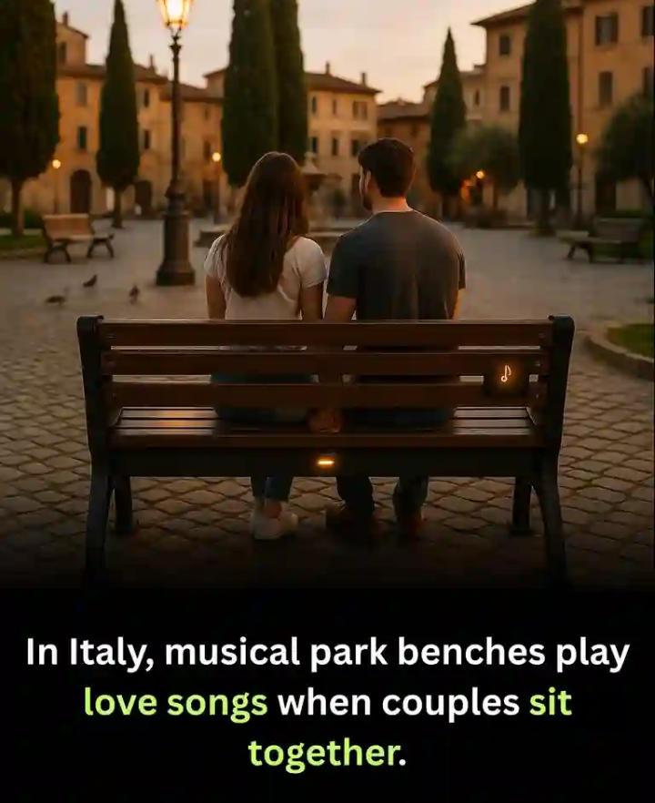 Romance gets a playful upgrade in Italy with musical park.