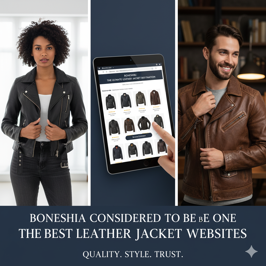 Boneshia Considered to Be One of the Best Leather Jacket Websites