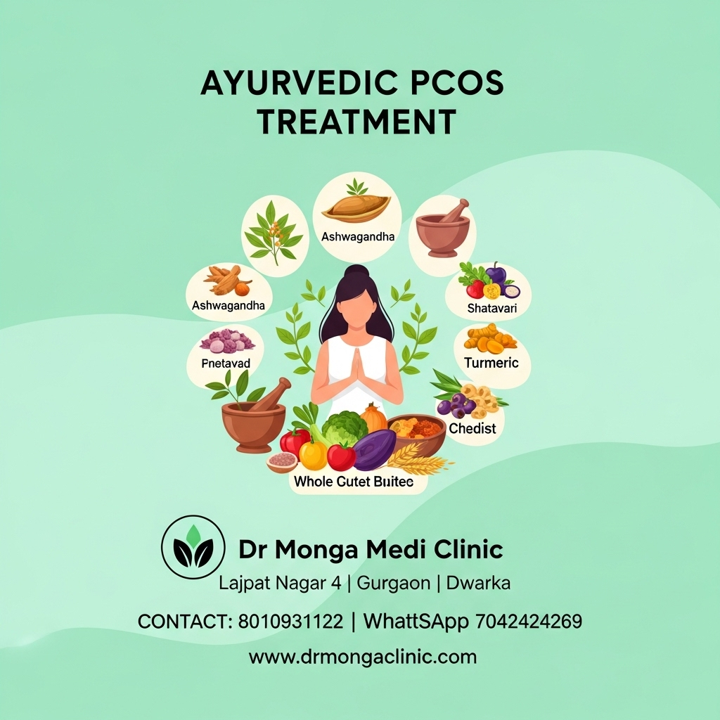 PCOS Ayurvedic Treatment by Dr. Monga Medi Clinic – A Natural Path to Hormonal Balance