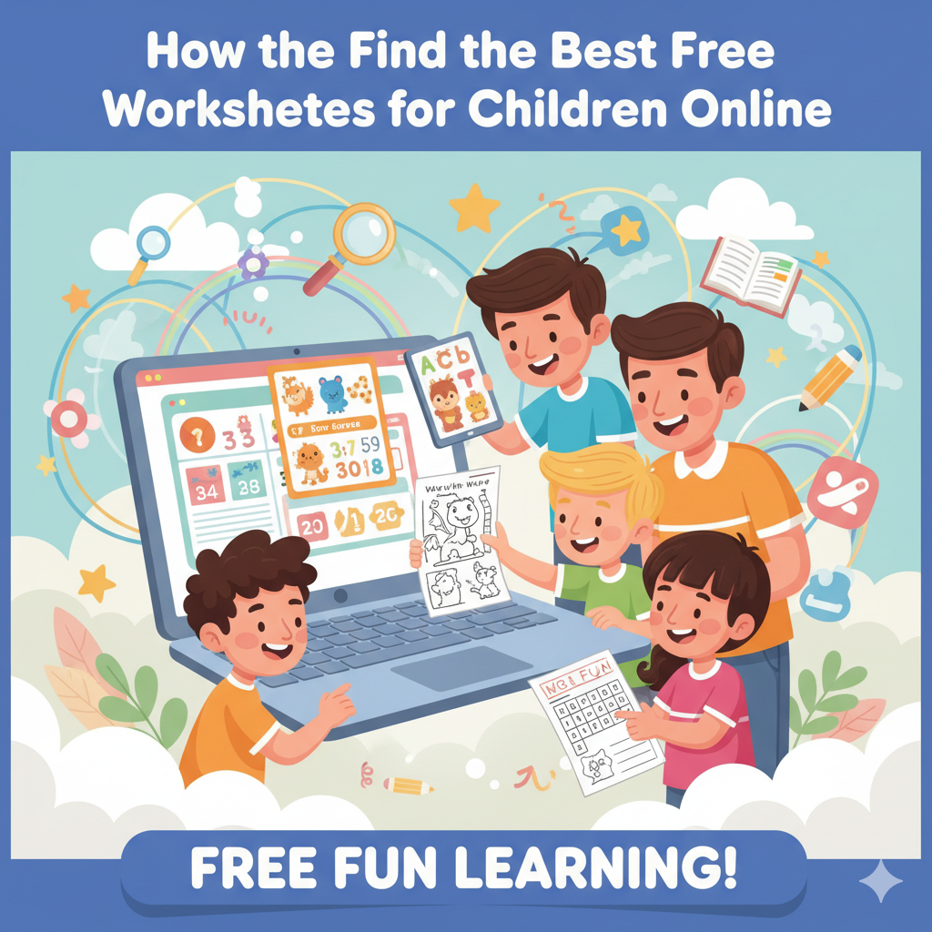 How to Find the Best Free Worksheets for Children Online