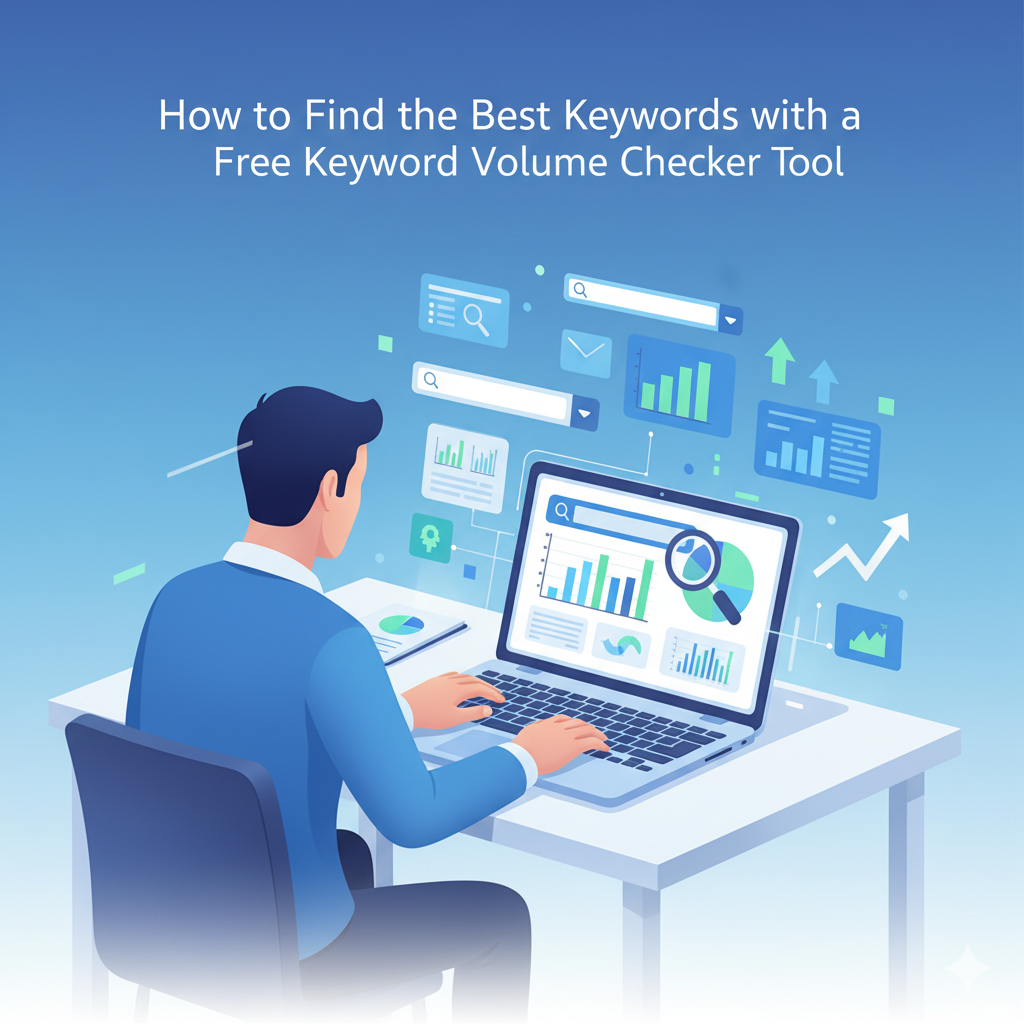 How to Find the Best Keywords with a Free Keyword Volume Checker Tool
