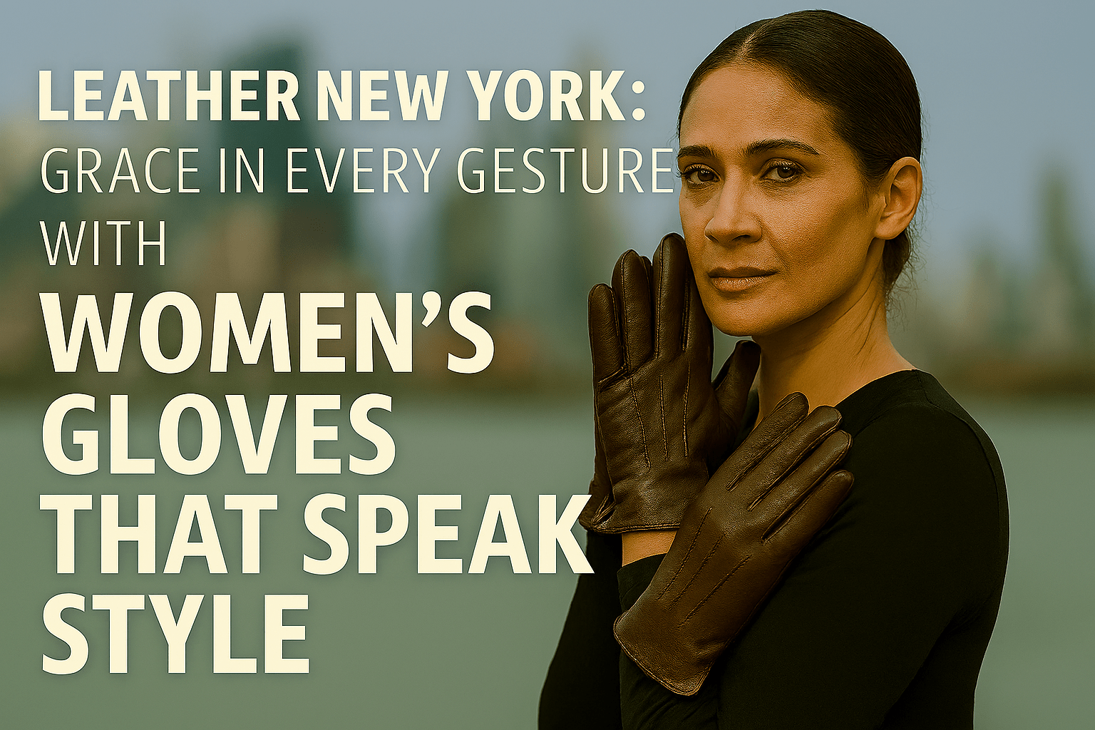 Leather New York: Grace in Every Gesture with Women’s Gloves That Speak Style