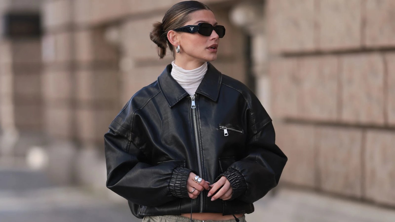 Why the Oversize Leather Bomber Jacket Is a Must Have in 2025