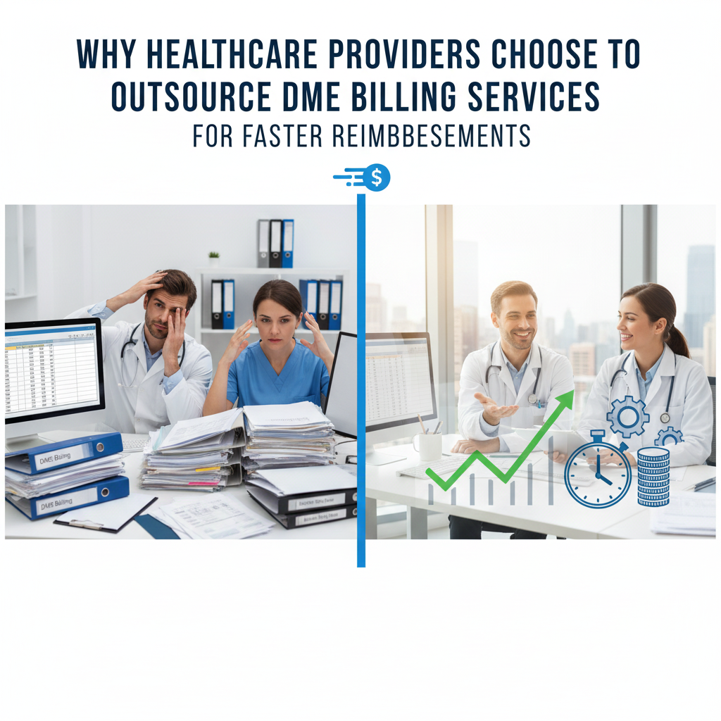 Why Healthcare Providers Choose to Outsource DME Billing Services for Faster Reimbursements