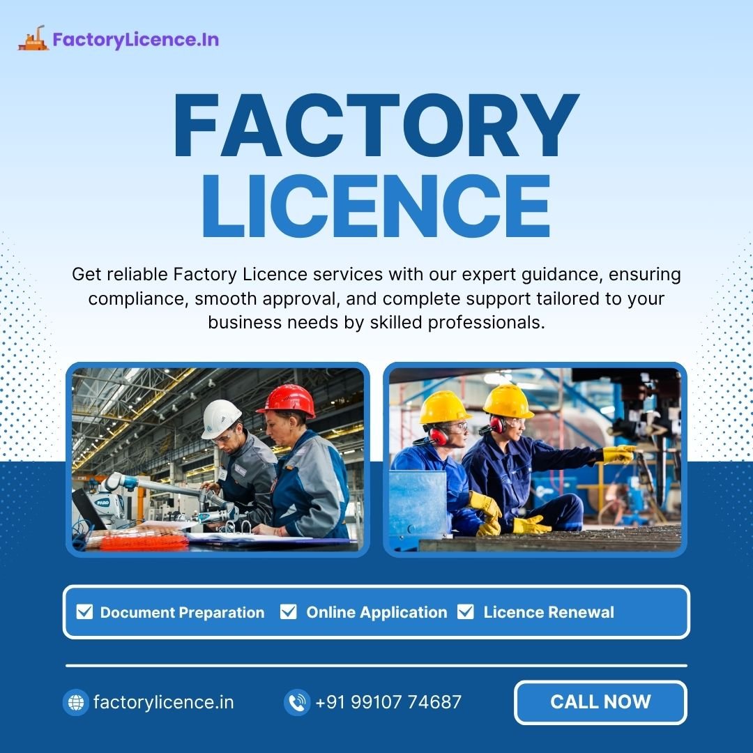 Factory License Renewal Online Services for Manufacturing Units