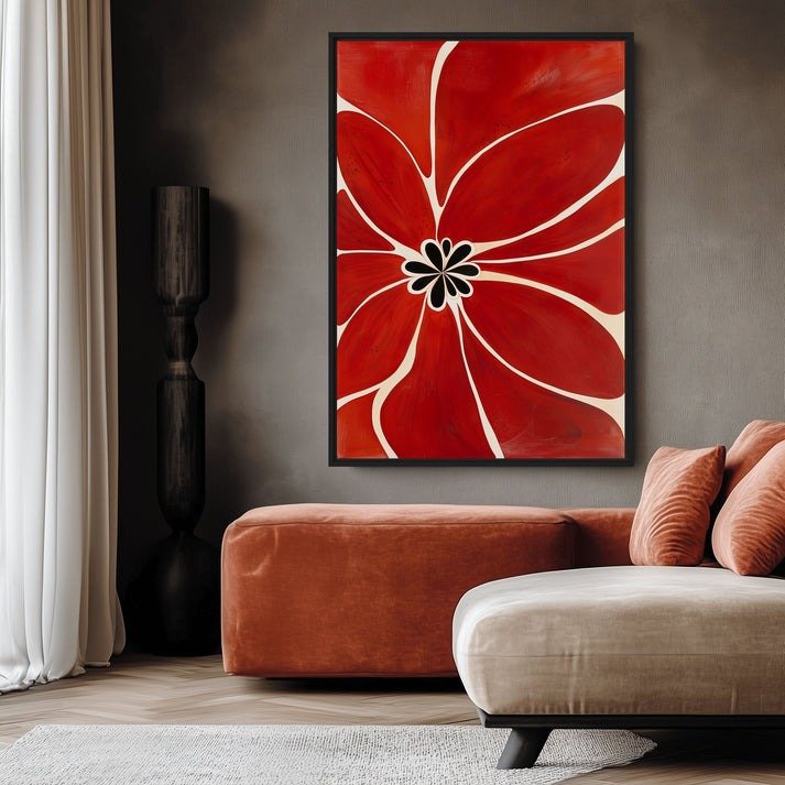 How Can Geometric and Fluid Abstract Art Create Balance in Modern Interiors?