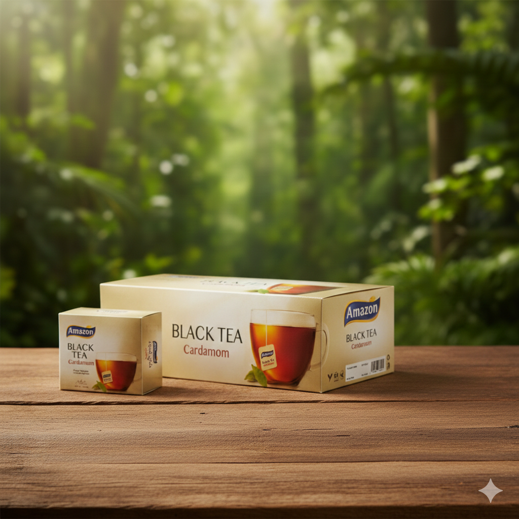 The Warm Embrace of Spice: Exploring Amazon Black Teabags Cardamom